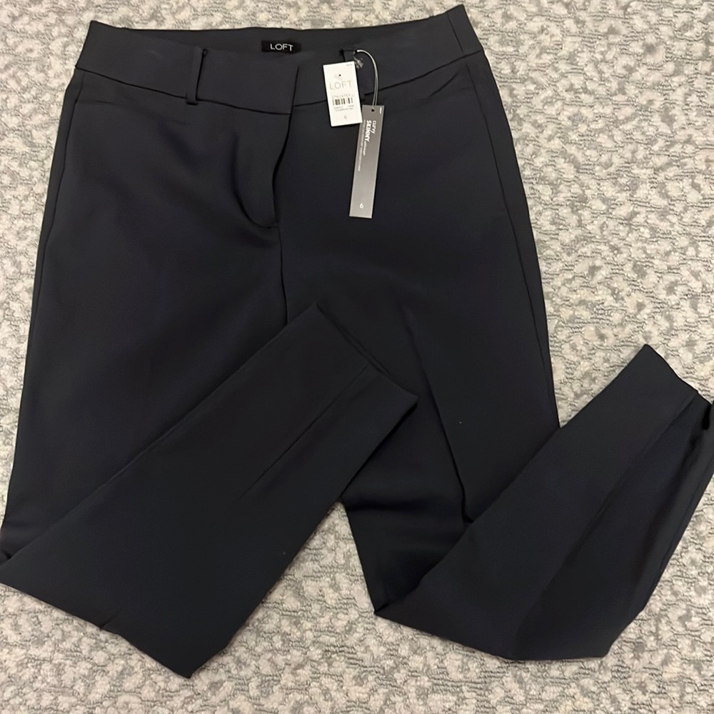 Loft ankle length pants